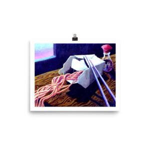Noodle Blues Print (8x10)