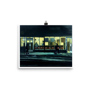Midnight Menu Print (8x10)
