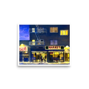 When The Lights Come On Print (8x10)